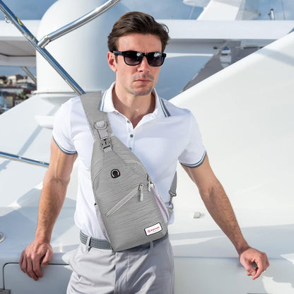 Sling Bag,Small Crossbody Sling Backpack Shoulder Daypack for Travel