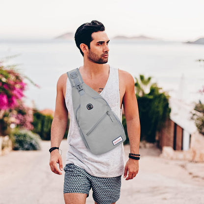 Sling Bag,Small Crossbody Sling Backpack Shoulder Daypack for Travel