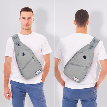 Sling Bag,Small Crossbody Sling Backpack Shoulder Daypack for Travel