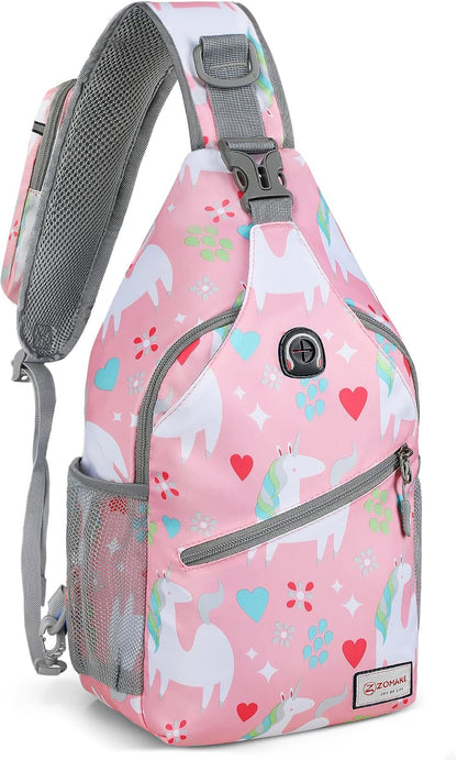 Sling Bag,Small Crossbody Sling Backpack Shoulder Daypack for Travel