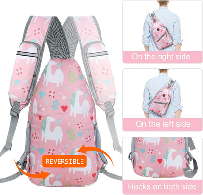 Sling Bag,Small Crossbody Sling Backpack Shoulder Daypack for Travel