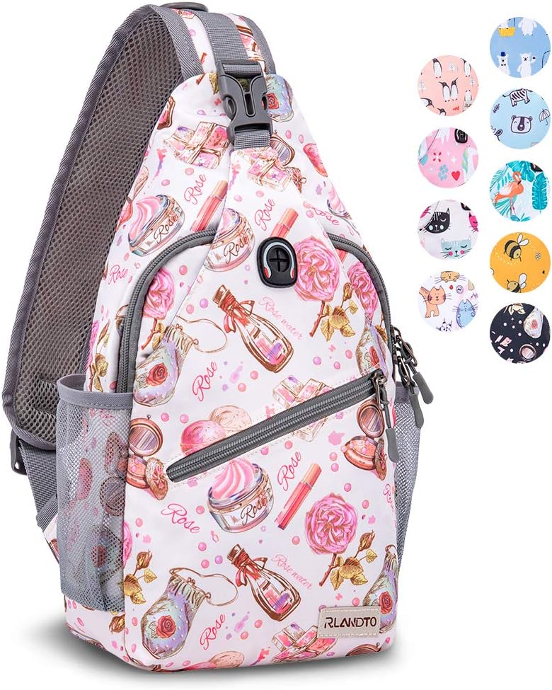 Sling Bag,Small Crossbody Sling Backpack Shoulder Daypack for Travel