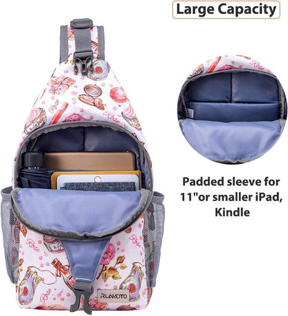 Sling Bag,Small Crossbody Sling Backpack Shoulder Daypack for Travel
