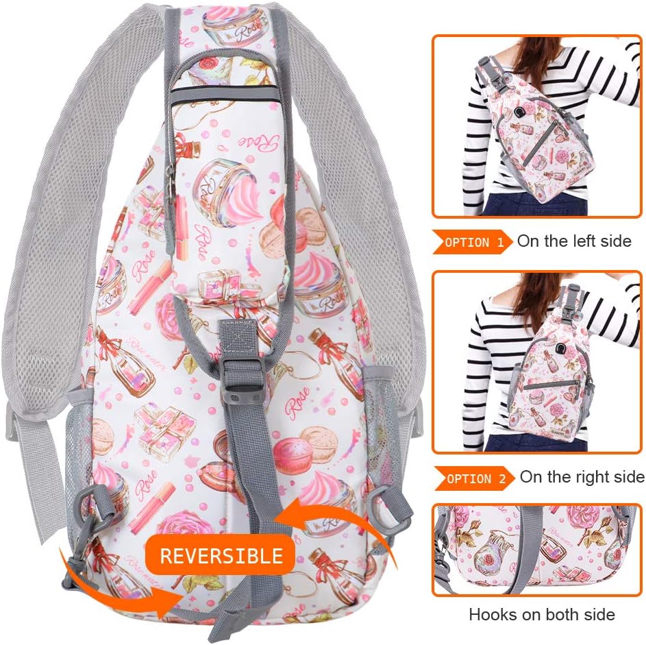 Sling Bag,Small Crossbody Sling Backpack Shoulder Daypack for Travel