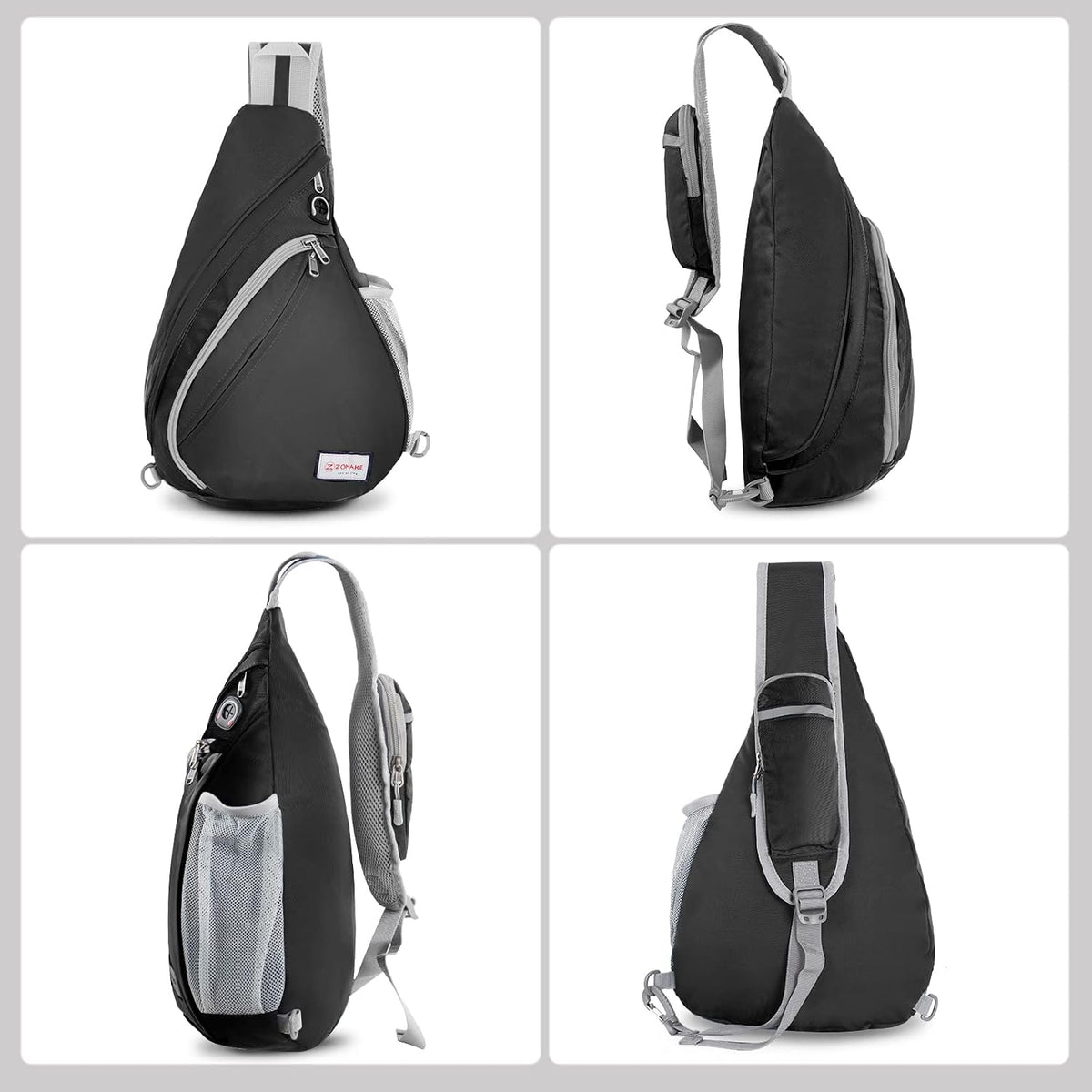 Sling Bag,Small Crossbody Sling Backpack Shoulder Daypack for Travel