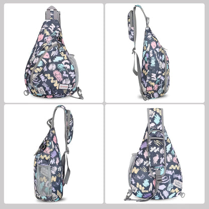 Sling Bag,Small Crossbody Sling Backpack Shoulder Daypack for Travel
