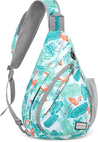 Sling Bag,Small Crossbody Sling Backpack Shoulder Daypack for Travel