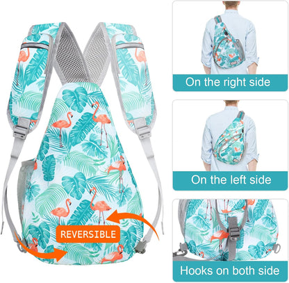 Sling Bag,Small Crossbody Sling Backpack Shoulder Daypack for Travel