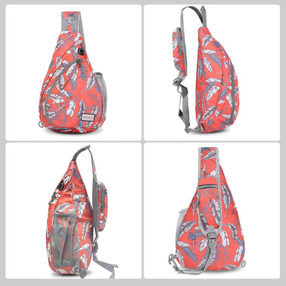 Sling Bag,Small Crossbody Sling Backpack Shoulder Daypack for Travel