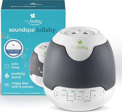 MyBaby Lullaby Sound Machine & Projector Baby Sleep Machine