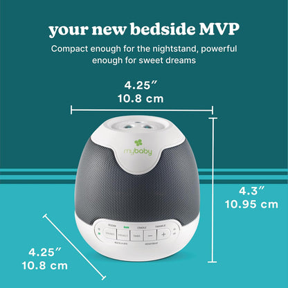 MyBaby Lullaby Sound Machine & Projector Baby Sleep Machine