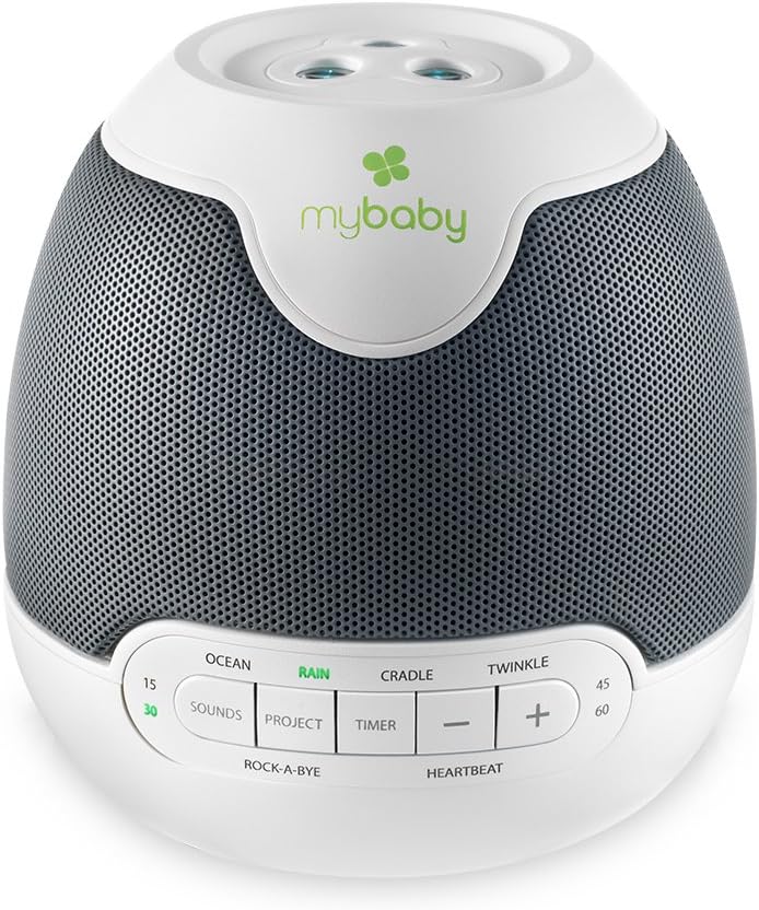 MyBaby Lullaby Sound Machine & Projector Baby Sleep Machine