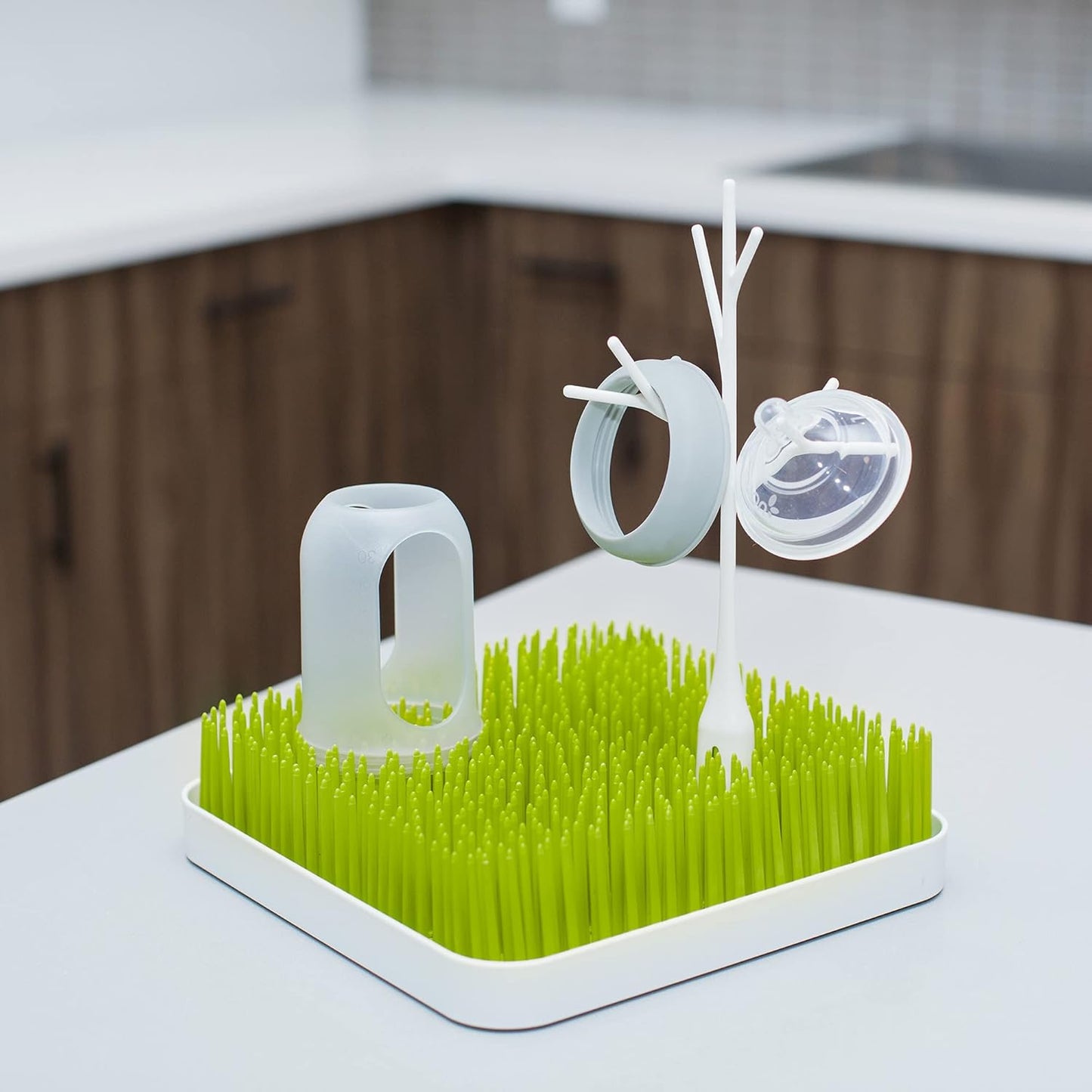 Twig Grass and Lawn Drying Rack Accessory, White