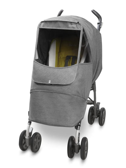 Melange Alpha Stroller Weather Shield (Navy)