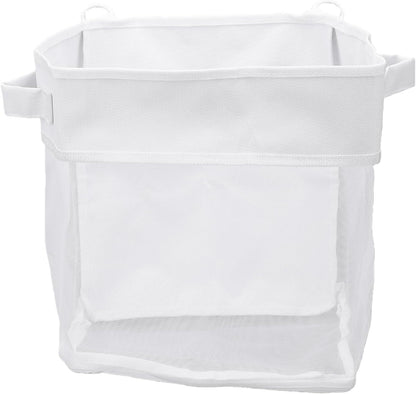 Bath Toy Organizer with Quick Dry Mesh, Wall Mount or Floor