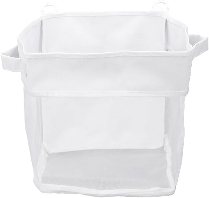 Bath Toy Organizer with Quick Dry Mesh, Wall Mount or Floor