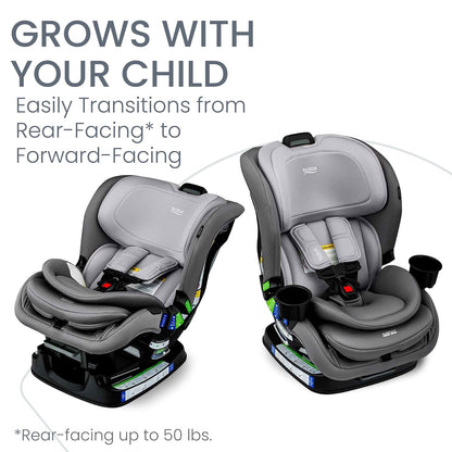 Poplar S Convertible Car Seat, Slim 17” Design — Cowmooflage