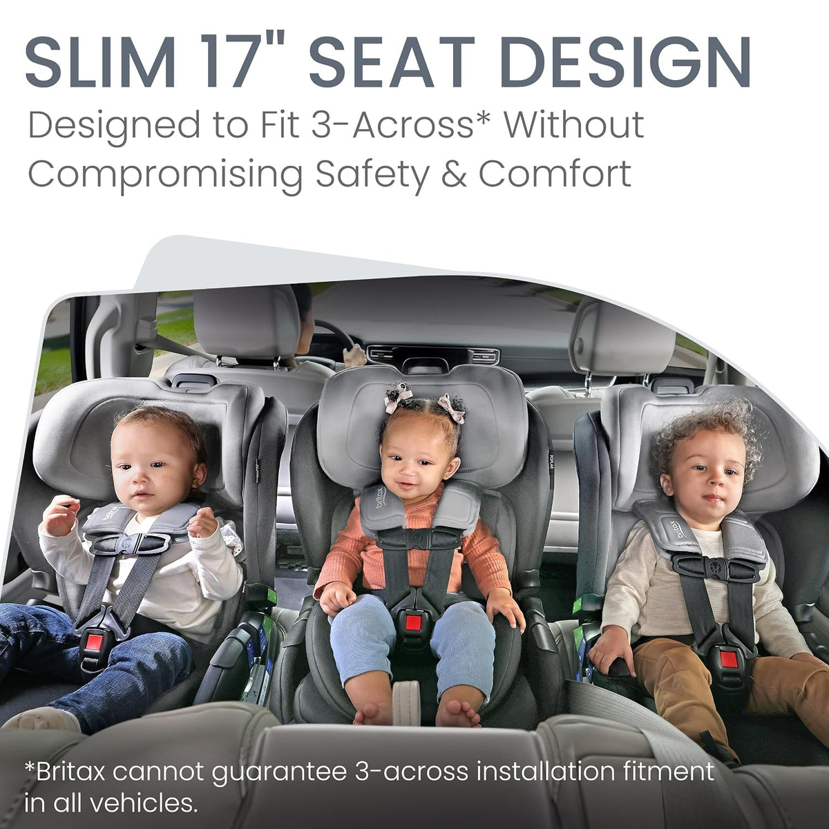 Poplar S Convertible Car Seat, Slim 17” Design — Cowmooflage