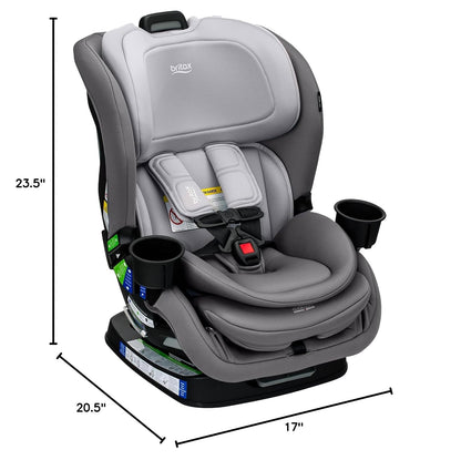 Poplar S Convertible Car Seat, Slim 17” Design — Cowmooflage