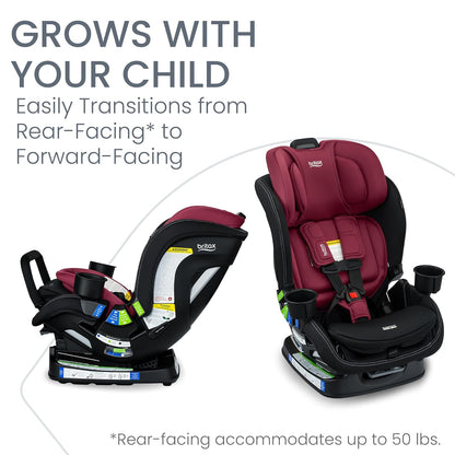 Poplar S Convertible Car Seat, Slim 17” Design — Cowmooflage