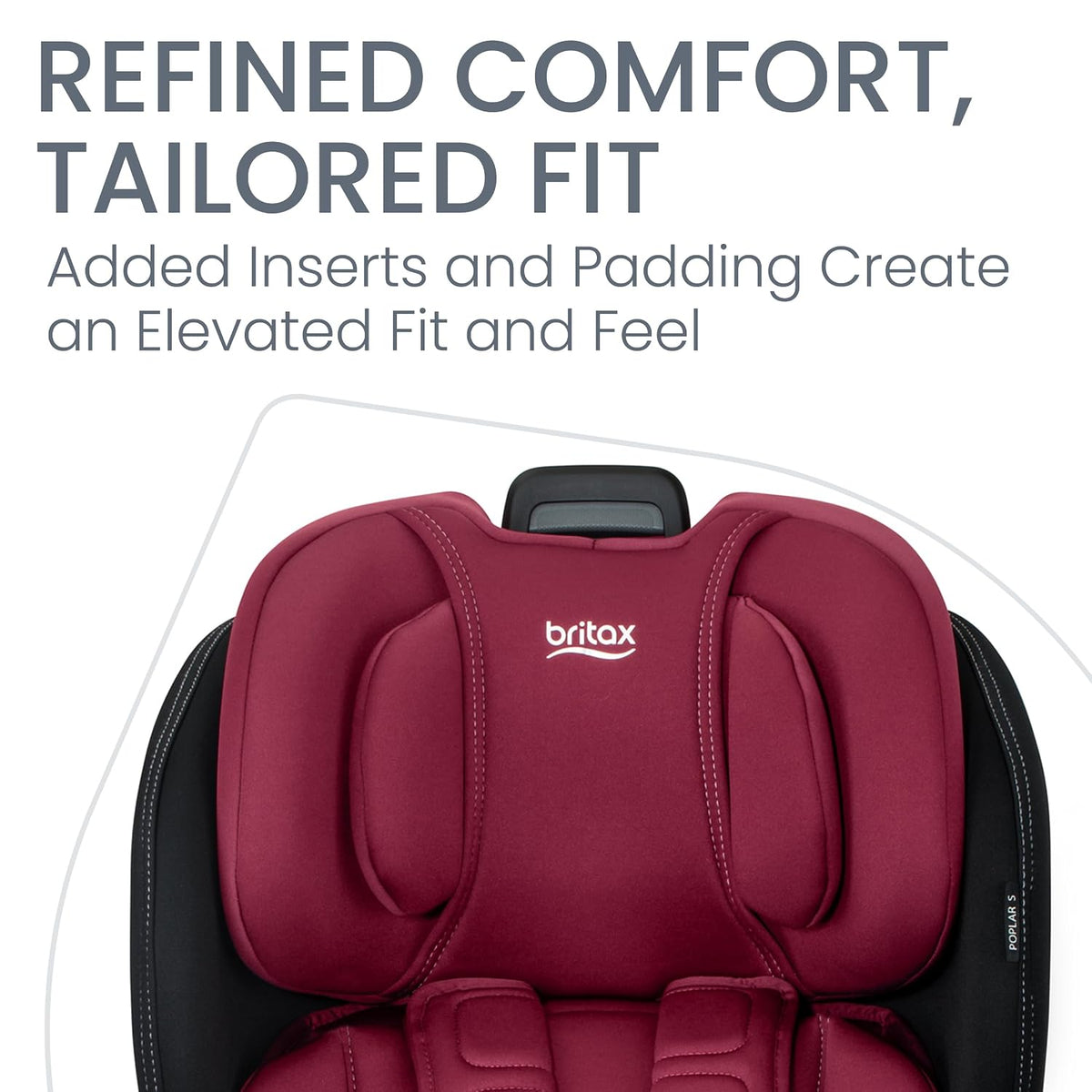 Poplar S Convertible Car Seat, Slim 17” Design — Cowmooflage