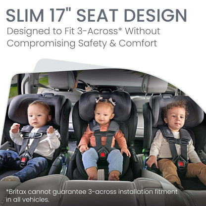 Poplar S Convertible Car Seat, Slim 17” Design — Cowmooflage