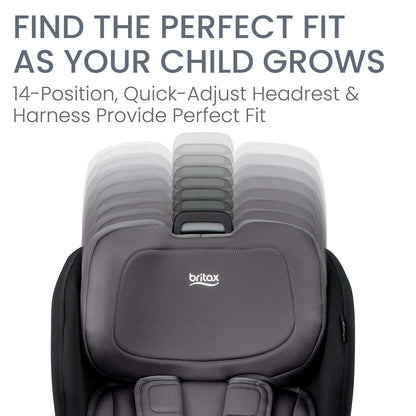 Poplar S Convertible Car Seat, Slim 17” Design — Cowmooflage