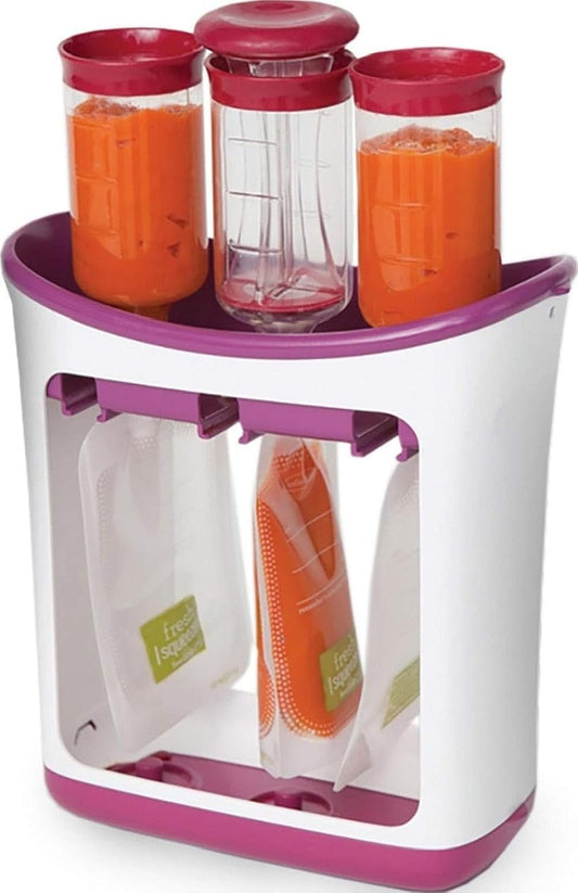 Squeeze Station, Purple, Homemade Pouches Made Simple
