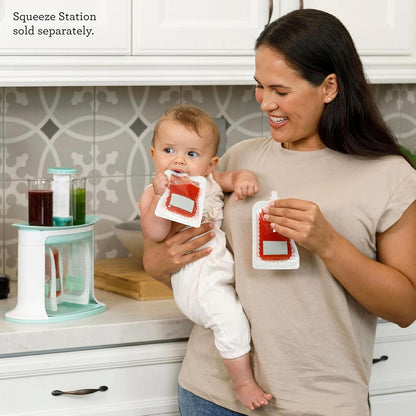 Squeeze Station, Purple, Homemade Pouches Made Simple