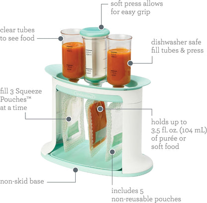 Squeeze Station, Purple, Homemade Pouches Made Simple