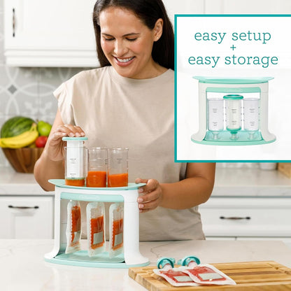 Squeeze Station, Purple, Homemade Pouches Made Simple