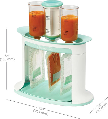 Squeeze Station, Purple, Homemade Pouches Made Simple