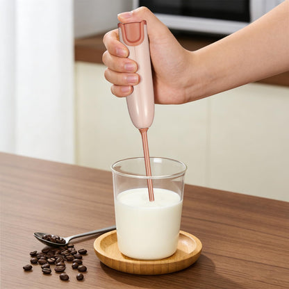 Handle Electric Baby Formula Mixer, Milk Powder Stirrer with 2 Mixing Rods, Portable Bottle Mixer with Long Rod Design Lightweight Cordless Electric Stirrer for Baby Bottle Coffee Protein