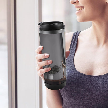 Study Room Decoration Travel Mug Stainless Steel Vacuum Cup with Leak-Proof Lid Reusable Double Walled Coffee Tumbler for Iced And Hot Drinks