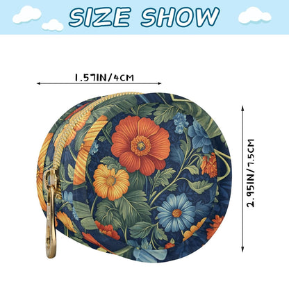 Vibrant Flowers Baby Pacifier Holder Case, Dustproof Portable Storage Box for Diaper Bag Purse, Pacifier Storage Container for Boys & Girls
