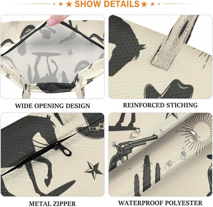 Cowboy Horse Waterproof Travel Laundry Bag Easy Care 2 Pack