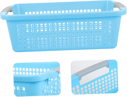 Nursery Storage Toy Storage Basket Lid Container Capacity Baskets for Shelves