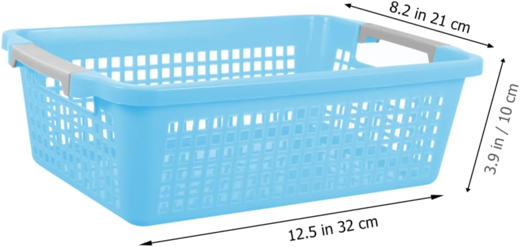 Nursery Storage Toy Storage Basket Lid Container Capacity Baskets for Shelves