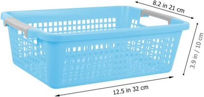 Nursery Storage Toy Storage Basket Lid Container Capacity Baskets for Shelves