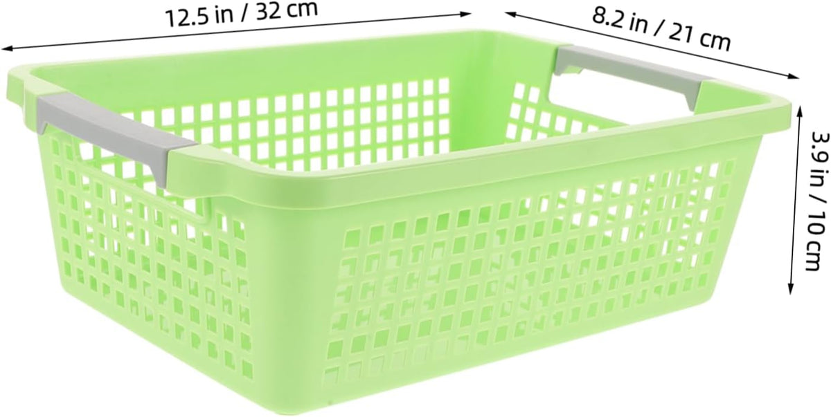 Nursery Storage Toy Storage Basket Lid Container Capacity Baskets for Shelves