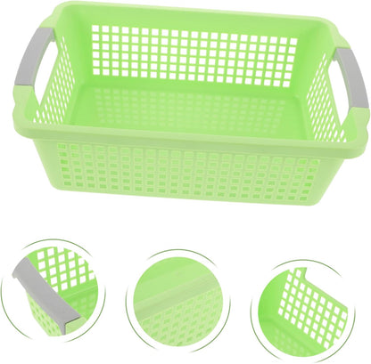 Nursery Storage Toy Storage Basket Lid Container Capacity Baskets for Shelves