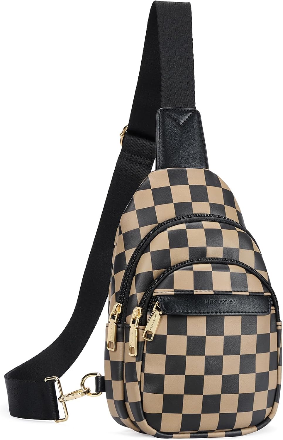 Sling Bag for Women Leather Crossbody Bags Fanny Pack Chest Bag for Travel