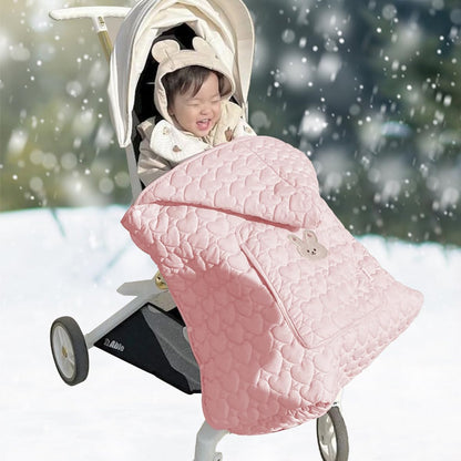 Baby Carrier Cover Stroller Cover,Newborn Hooded Stretchy Cloak,Soft Kangaroo Hoodie for Mom Baby,Suit for All Seasons (Green)