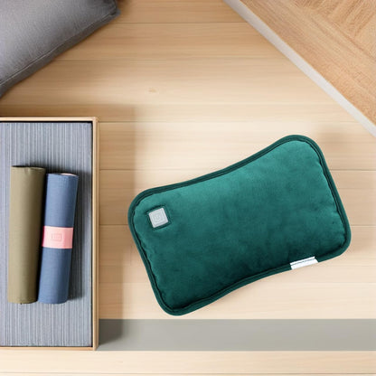 1pc Electric Heating Treasure Portable Hot Water Bottle Cover Rechargeable Stomach Warmer Moist Heating Pad for Cramps Winter USB Electric Warmer