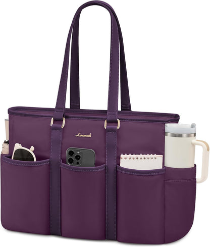 Work Tote Bag for Women, Teacher Tote Bag Nurse Bag, Utility Bag For Work/Travel/College/Daily, Large Purse Handbag With Multi Pockets