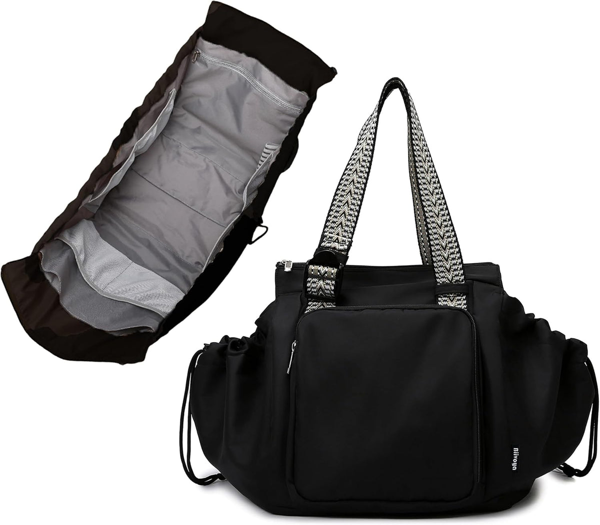 Everyday Bag Tote for Women, Spacious Diaper Bag with 16 Pockets, Durable Travel Bag, Sleek Work Shoulder Bag