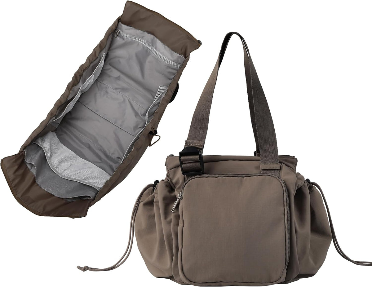 Everyday Bag Tote for Women, Spacious Diaper Bag with 16 Pockets, Durable Travel Bag, Sleek Work Shoulder Bag