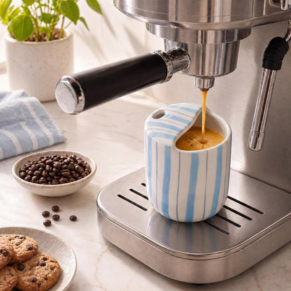 Ceramic Mug with Sip Hole 10 oz Novelty Food Pattern Ceramic Coffee Mug Hand Painted Travel Mugs Heat Resistant Non Slip Built in One Lid Handcraft Mugs for Coffee Lovers Appreciation Gift