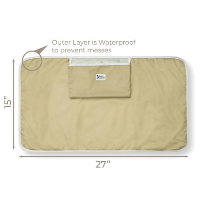 Waterproof Changing Mat | Soft and Durable | Travel Friendly