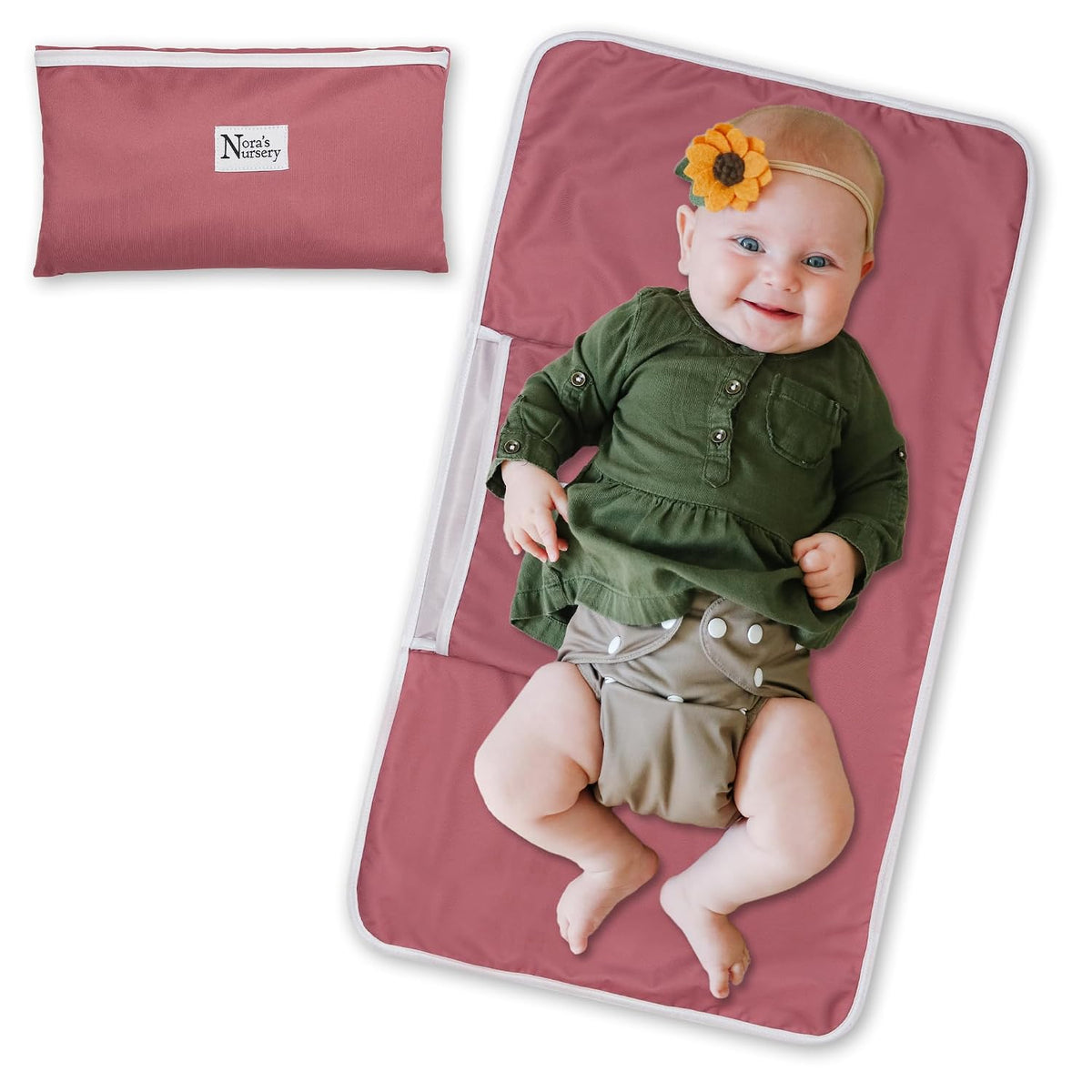 Waterproof Changing Mat | Soft and Durable | Travel Friendly